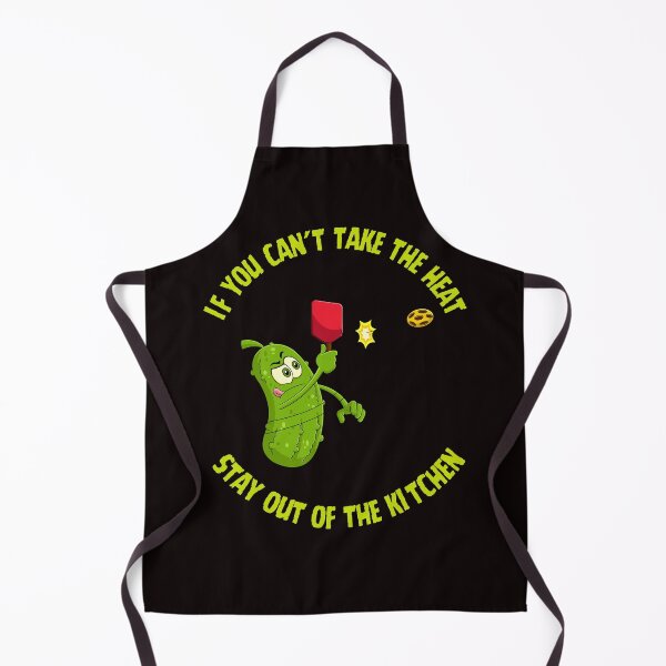 Item preview, IF YOU CAN'T TAKE THE HEAT PICKLEBALL T-SHIRT designed and sold by Fivehdad.