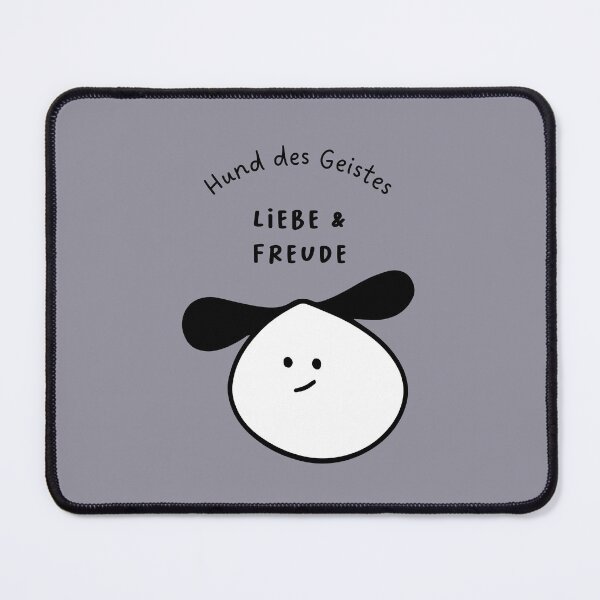 Artikelvorschau, Hund des Geistes - Liebe & Freude | Niedliche Hundeillustration entworfen und verkauft von RM-Journey.