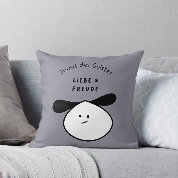 Artikelvorschau, Hund des Geistes - Liebe & Freude | Niedliche Hundeillustration entworfen und verkauft von RM-Journey.