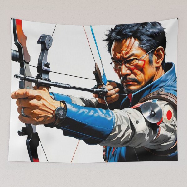 Item preview, Master Marksman: Detailed Archer in Action designed and sold by GrizzlyCollective.