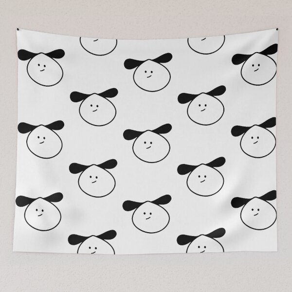 Item preview, Cute Dog Line Artwork | Simple Illustration Design designed and sold by RM-Journey.