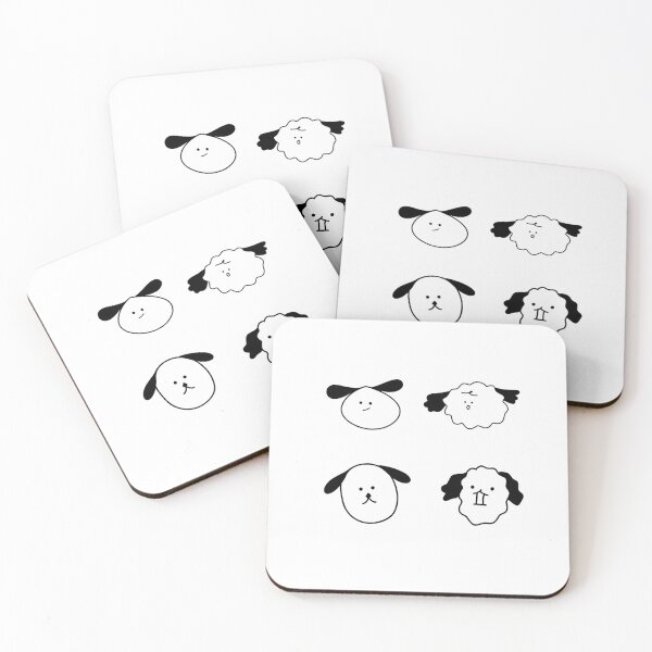 Item preview, Cute Dog Line Artwork | Simple Illustration Design designed and sold by RM-Journey.