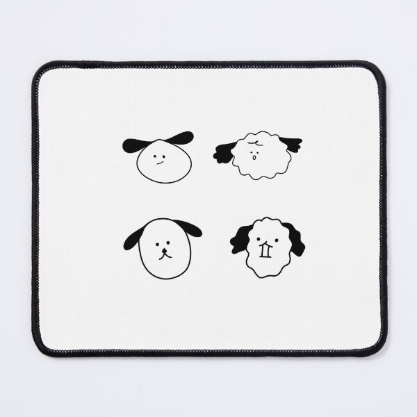Item preview, Cute Dog Line Artwork | Simple Illustration Design designed and sold by RM-Journey.