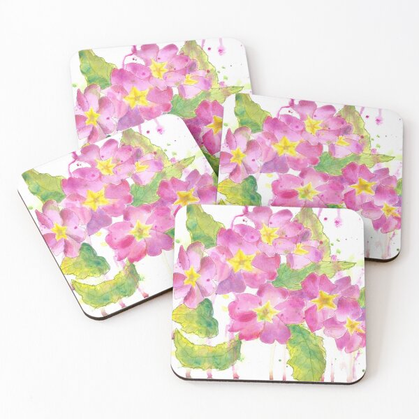 Item preview, Pink Primroses designed and sold by mythicartist.