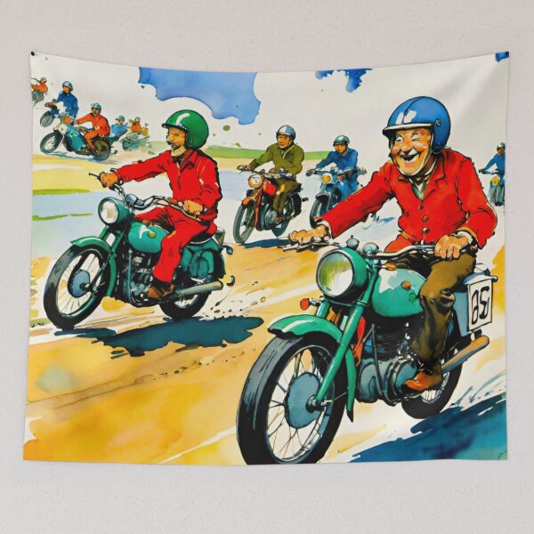 Item preview, Speed Demon: Motorbike Racing Thrills designed and sold by GrizzlyCollective.
