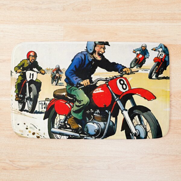 Item preview, Champion’s Triumph: Winning Motorbike Racer designed and sold by GrizzlyCollective.