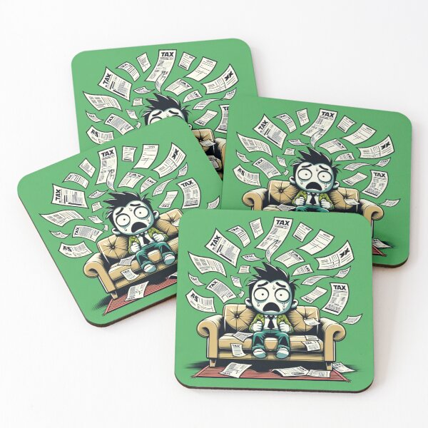 Item preview, Tax Season Therapy 2 designed and sold by Estamp-you.