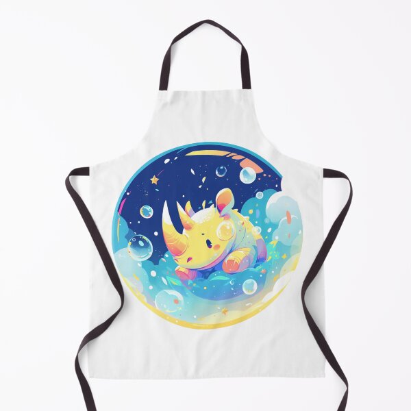 Item preview, Rhino // Cute Rhino art // Rhinos // children // Bubbles // Baby Rhino designed and sold by SMARTKIT  DESIGNAGENCY.