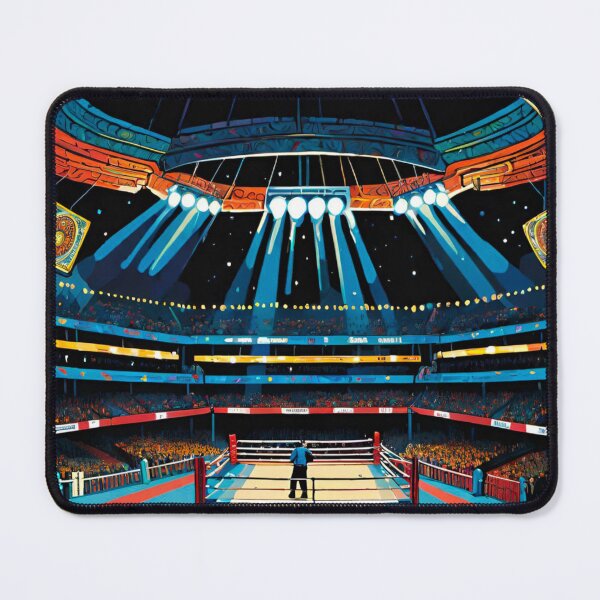 Item preview, Rumble in the Spotlight: Boxing Ring Under the Lights designed and sold by GrizzlyCollective.