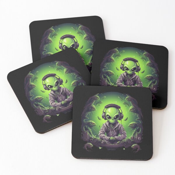 Item preview, Alien Portrait Gamer, Extraterrestrial Creature designed and sold by Andrea-Design.