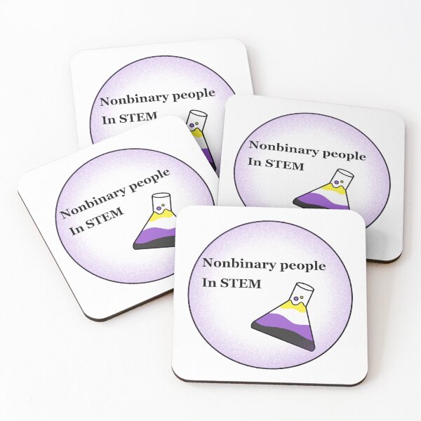 Item preview, Nonbinary people in STEM designed and sold by EchoSkyArt.