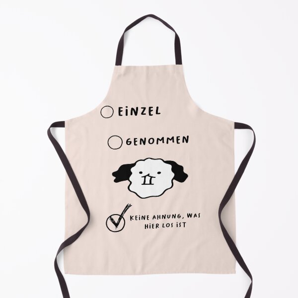 Item preview, Single, Vergeben, keine Ahnung, was los ist | Cute Dog Illustration designed and sold by RM-Journey.