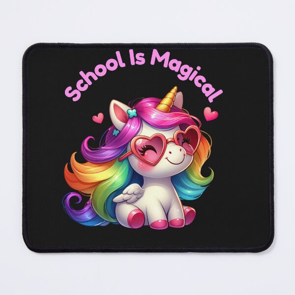 Item preview, Colorful Unicorn School Is Magical designed and sold by AlienOccupation.