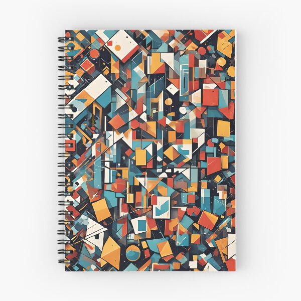 Item preview, The great wave of Cubism colors and shapes. designed and sold by murielsfaith.