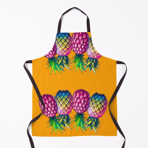 Item preview, Vibrant Pineapple Foursome FMFM | Orange designed and sold by JLEmporium.