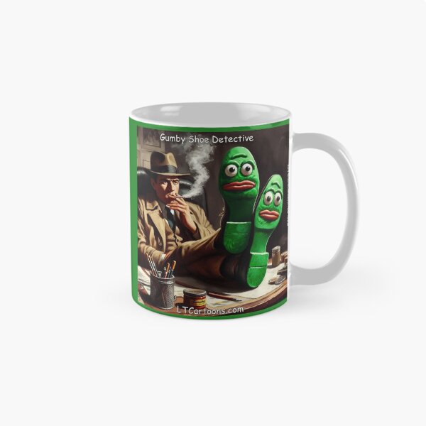 Item preview, Gumby Shoe Detective Film Noir designed and sold by Rick London Gifts.