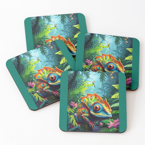 Item preview, SWEET TROPIC CHAMELEON designed and sold by Tammera.
