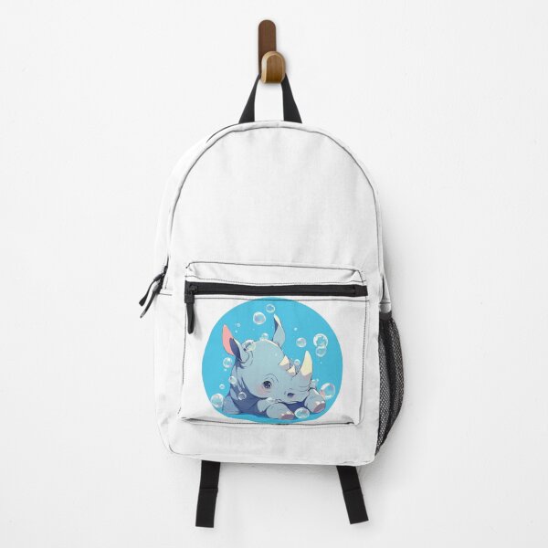Item preview, Rhino // Cute Rhino art // Rhinos // children // Bubbles // Baby Rhino designed and sold by SMARTKIT DESIGNAGENCY.