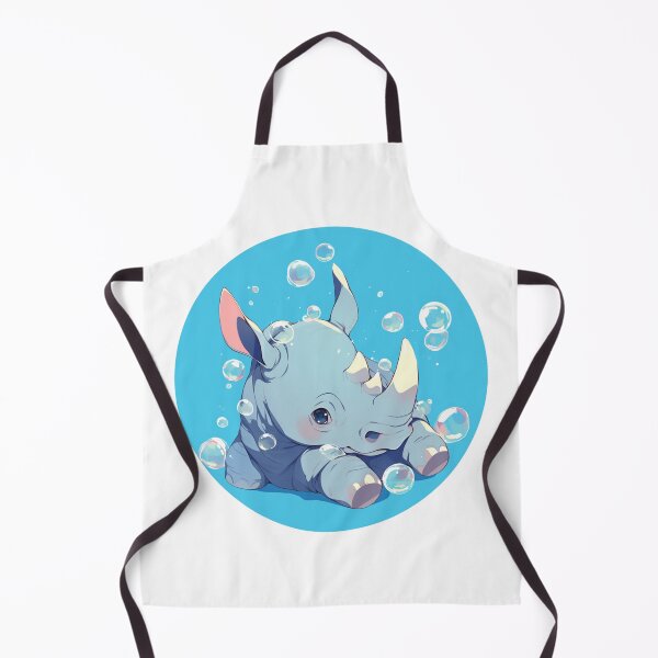 Item preview, Rhino // Cute Rhino art // Rhinos // children // Bubbles // Baby Rhino designed and sold by SMARTKIT DESIGNAGENCY.