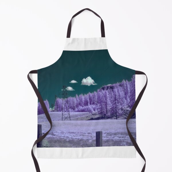 Item preview, Field and power line in infrared designed and sold by Cblifeisgood.