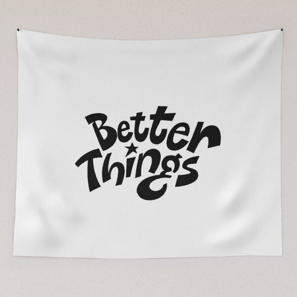 Item preview, aespa - aespa's House Better Things Logo (Black) designed and sold by Positive | K4U.