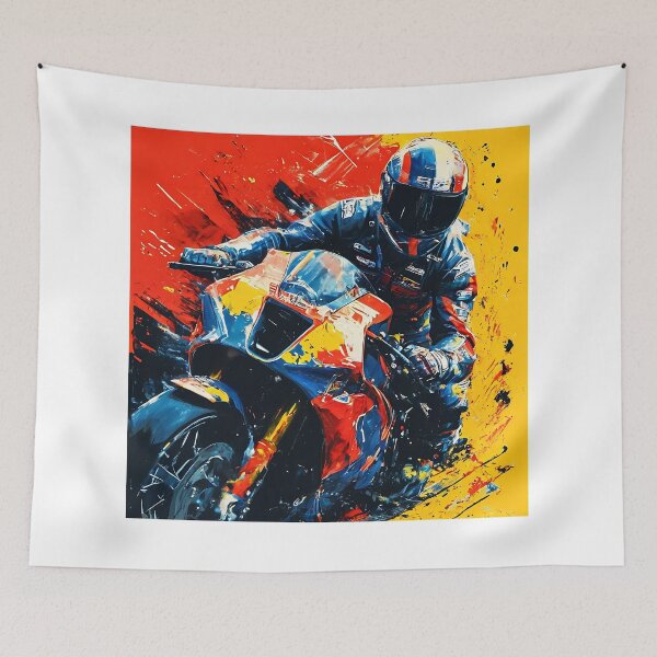 Item preview, moto gp 1 rider designed and sold by redmoon64.