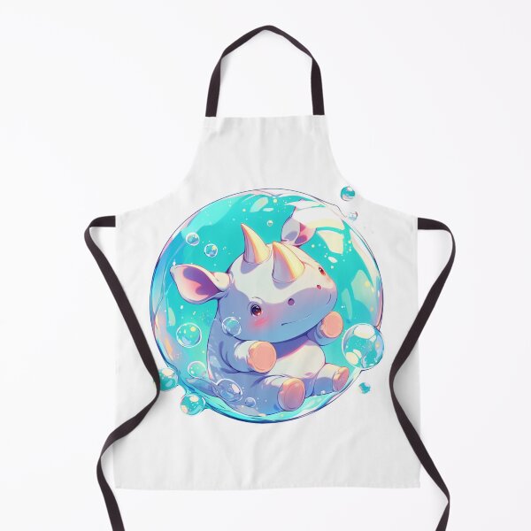 Item preview, Rhino // Cute Rhino art // Rhinos // children // Bubbles // Baby Rhino designed and sold by SMARTKIT  DESIGNAGENCY.