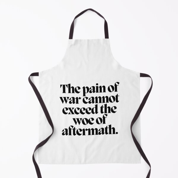 Item preview, The pain of war cannot exceed the woe of aftermath. designed and sold by CharmStudio.