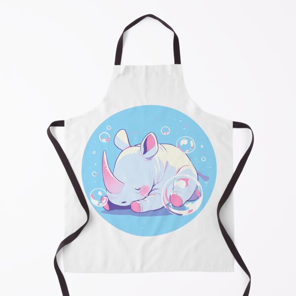 Item preview, Rhino // Cute Rhino art // Rhinos // children // Bubbles // Baby Rhino designed and sold by SMARTKIT  DESIGNAGENCY.