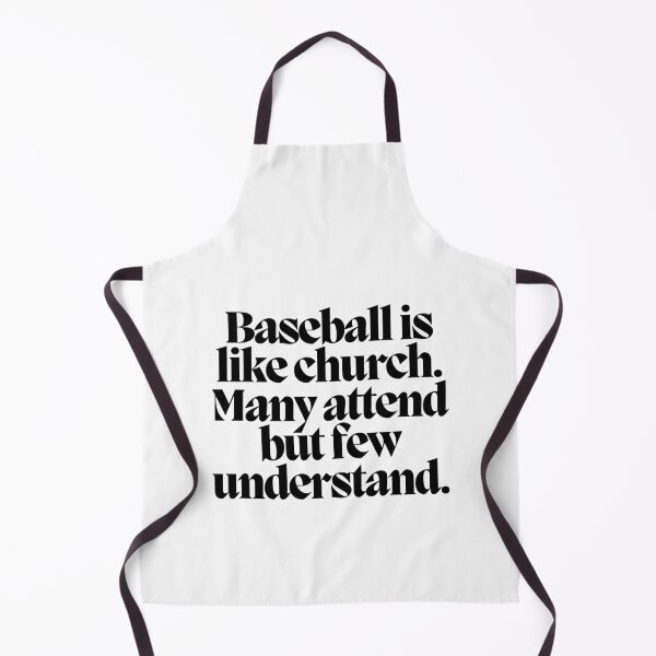 Item preview, Baseball is like church.  Many attend but few understand.  designed and sold by CharmStudio.
