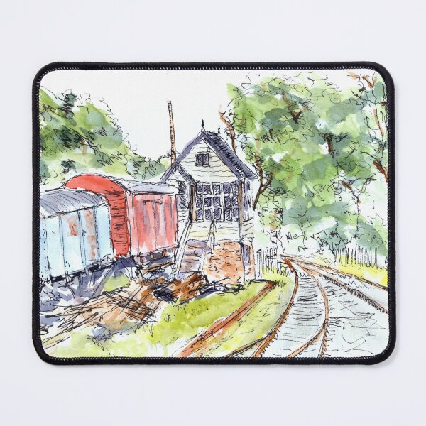 Item preview, Signalbox at Foxfield Railway designed and sold by paleheather.