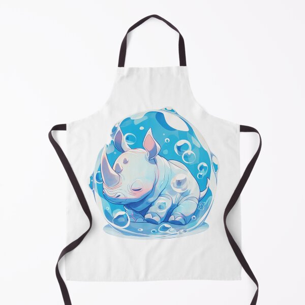 Item preview, Rhino // Cute Rhino art // Rhinos // children // Bubbles // Baby Rhino designed and sold by SMARTKIT  DESIGNAGENCY.