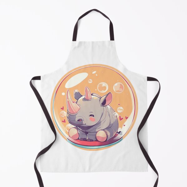 Item preview, Rhino // Cute Rhino art // Rhinos // children // Bubbles // Baby Rhino designed and sold by SMARTKIT  DESIGNAGENCY.