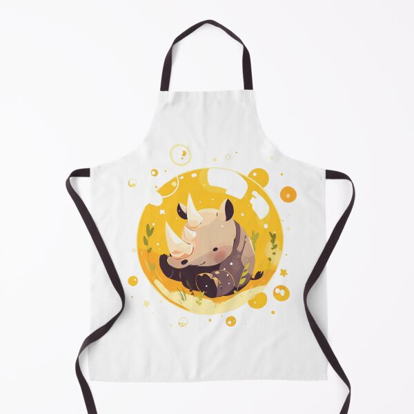 Item preview, Rhino // Cute Rhino art // Rhinos // children // Bubbles // Baby Rhino designed and sold by SMARTKIT DESIGNAGENCY.
