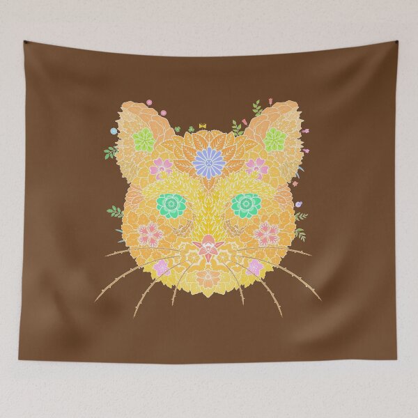 Item preview, Floral  Animal "Cat" WeArePrettierThanFlowers designed and sold by 366birthflower.