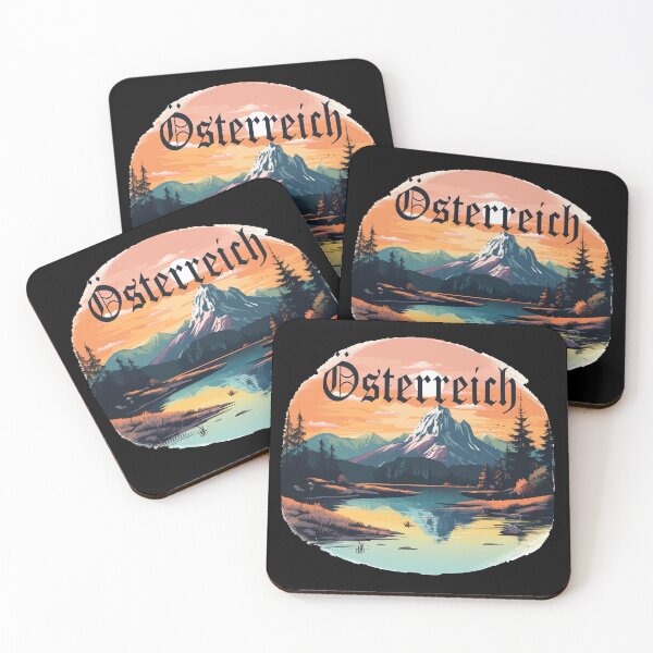 Item preview, Austria with landscape for proud Austrians designed and sold by Andrea-Design.