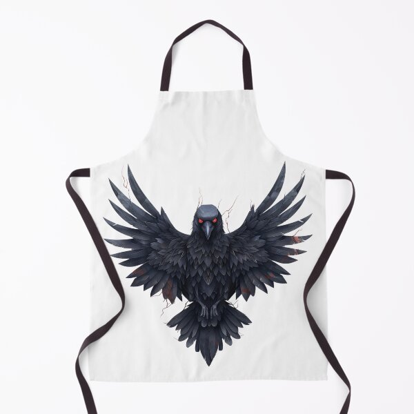 Item preview, Geometry Midnight Raven Red Eyes designed and sold by TheDarkStone.