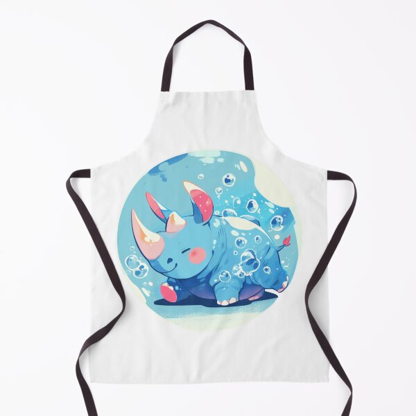 Item preview, Rhino // Cute Rhino art // Rhinos // children // Bubbles // Baby Rhino designed and sold by SMARTKIT  DESIGNAGENCY.