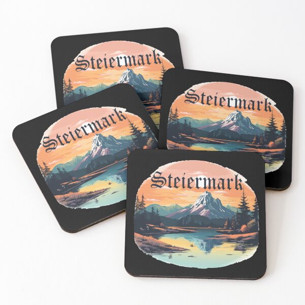 Item preview, Styria with mountains & landscape, gift Styria designed and sold by Andrea-Design.