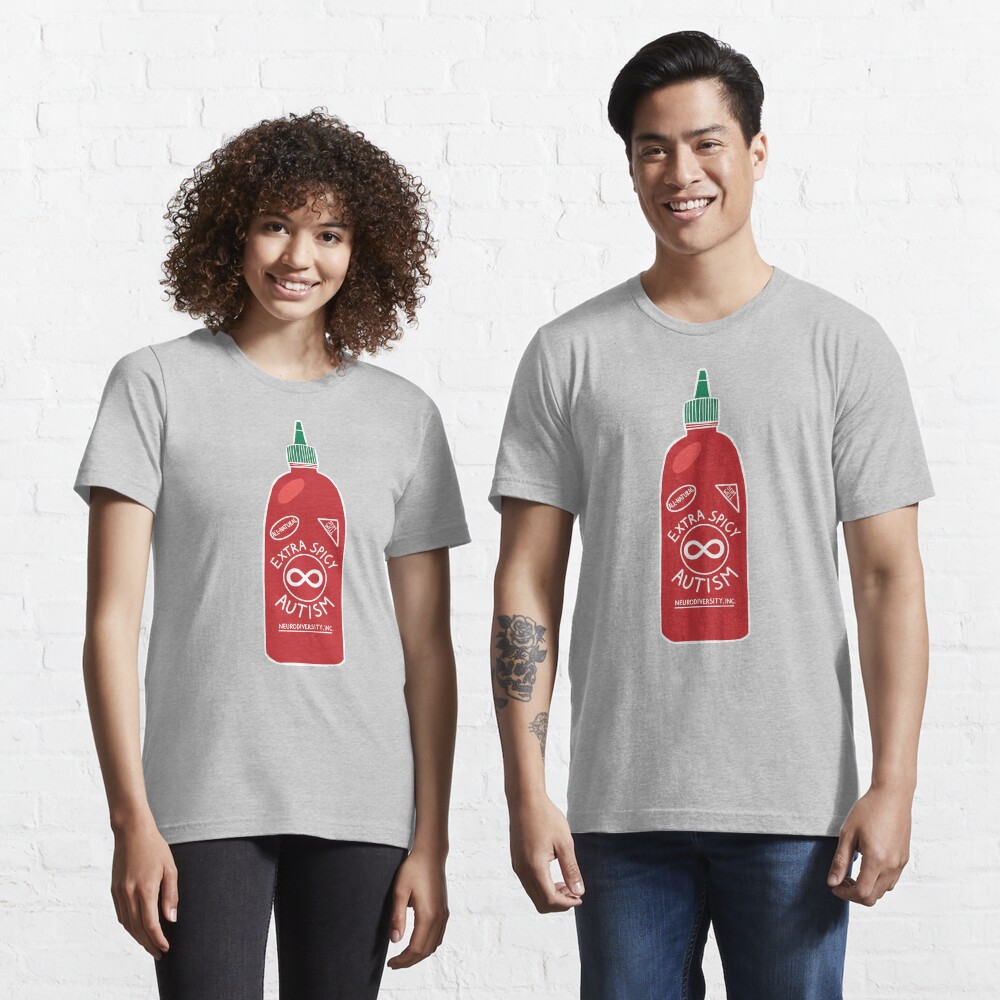 Extra Spicy Autistic Pride Essential T-Shirt