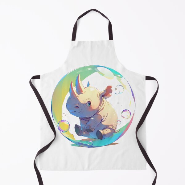 Item preview, Rhino // Cute Rhino art // Rhinos // children // Bubbles // Baby Rhino designed and sold by SMARTKIT  DESIGNAGENCY.