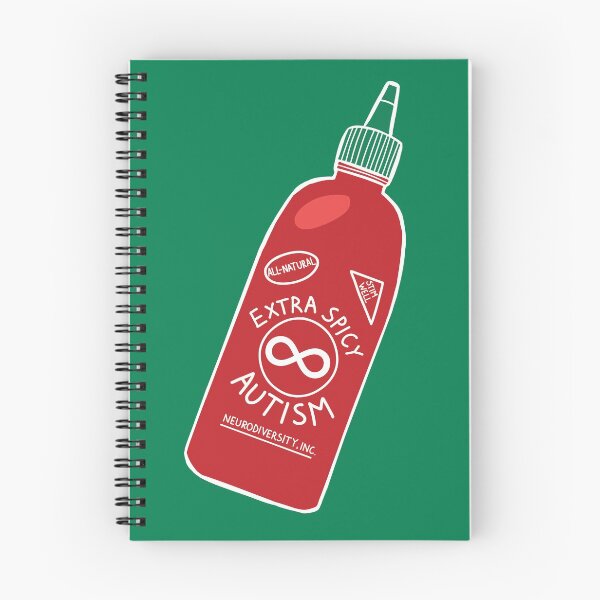 Item preview, Extra Spicy Autistic Pride designed and sold by Amythest Schaber.