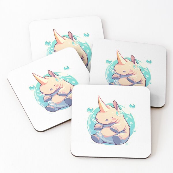 Item preview, Rhino // Cute Rhino art // Rhinos // children // Bubbles // Baby Rhino designed and sold by SMARTKIT  DESIGNAGENCY.