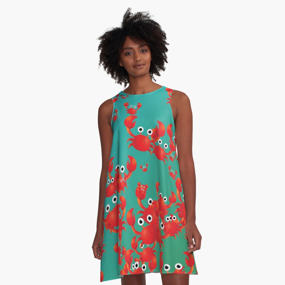 Crab world A-Line Dress