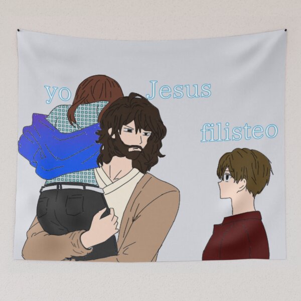 Item preview, Jesus and the Philistine designed and sold by lopflow.