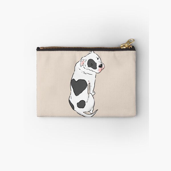 Item preview, Cute Pit Bull with Heart Spot designed and sold by Furkid Studio.