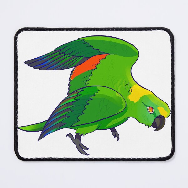 Item preview, Yellow Naped Amazon  designed and sold by BourkiiBoutique.