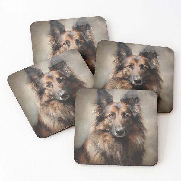 Item preview, Portrait of a Belgian Tervuren designed and sold by Samuelsboro.