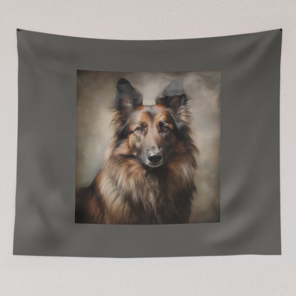 Item preview, Portrait of a Belgian Tervuren designed and sold by Samuelsboro.