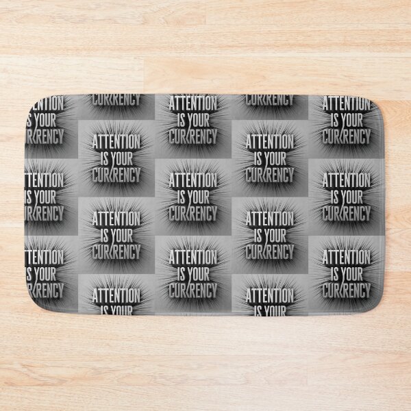 Item preview, Attention is your currency mind focus mindfulness designed and sold by Newhyperion.
